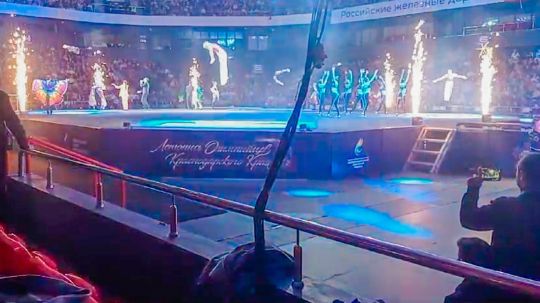 Спецэффекты 🎉на Фестивале "Летопись олимпийцев🏅 Краснодарского края"