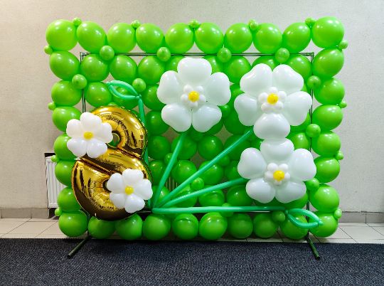 🎈Фотозона на 8 марта из шаров на джокерах🎈✨