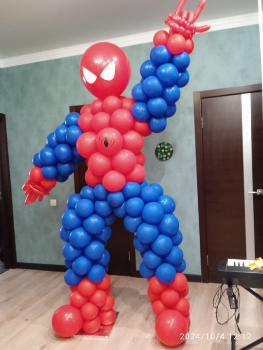 🎉🕷Фигура из воздушных шаров на день рождение ✨🎉