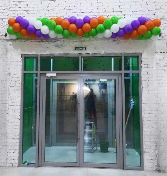 🎈Оформление витой гирляндой 💇‍♂парикмахерской💇‍♀ЧИО РИО✂