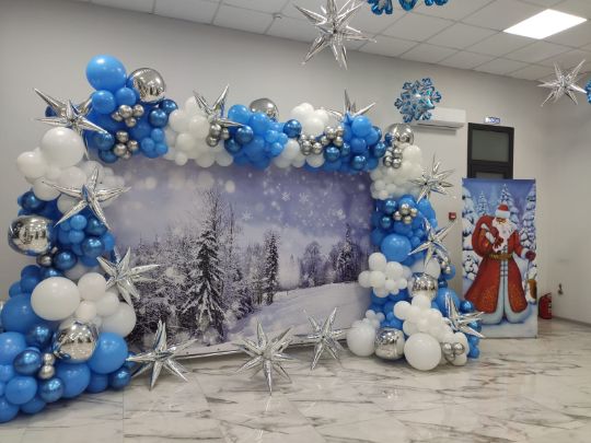 🎈Новогоднее оформление центра детского творчества и искусства "Овация"🎄☃
