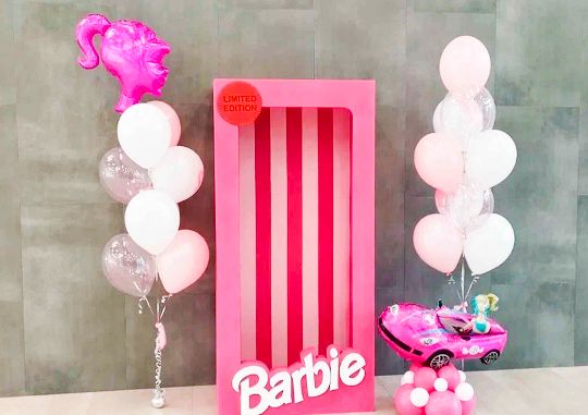 🎈Украшение фонтанами из воздушных шаров фотозону🎈✨